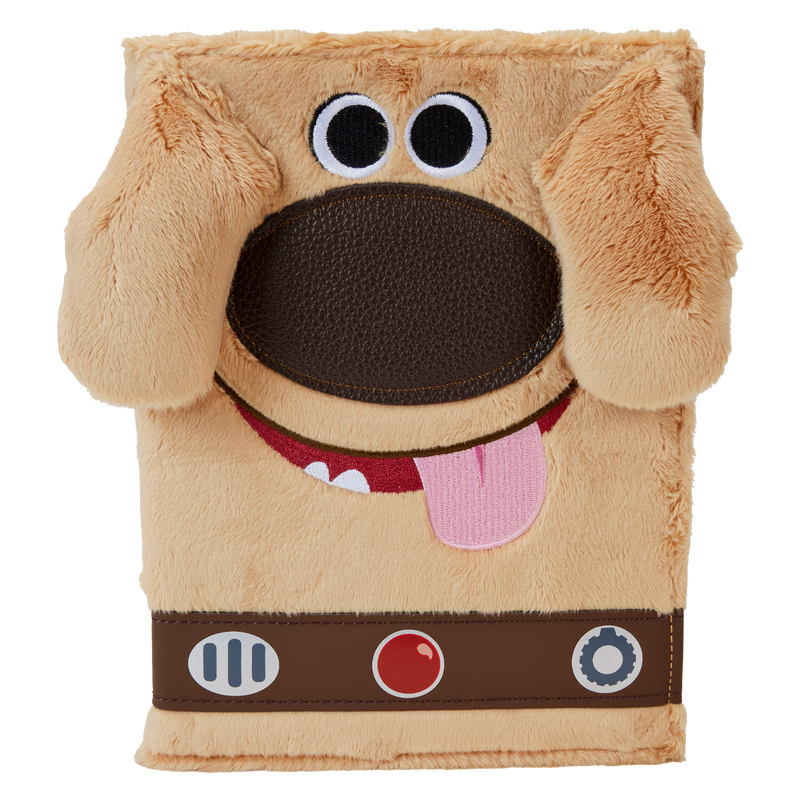 Loungefly : Up 15th Anniversary Dug Plush Refillable Stationery Journal