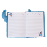 Loungefly : Stitch Plush Sherpa Cosplay Refillable Stationery Journal