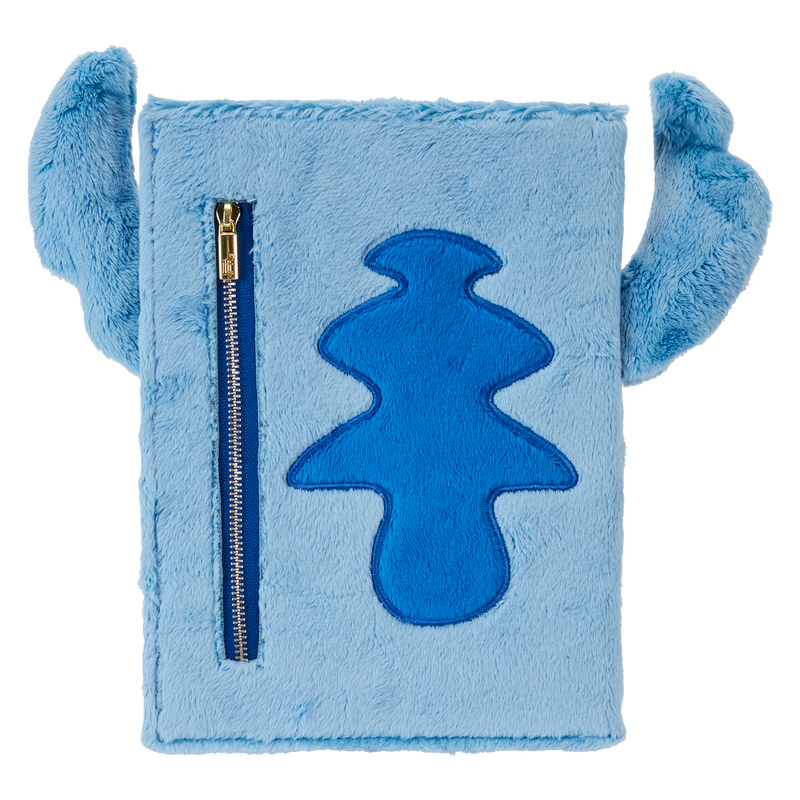 Loungefly : Stitch Plush Sherpa Cosplay Refillable Stationery Journal