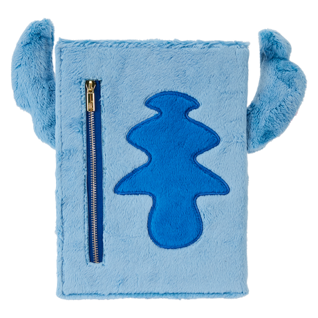 Loungefly : Stitch Plush Sherpa Cosplay Refillable Stationery Journal