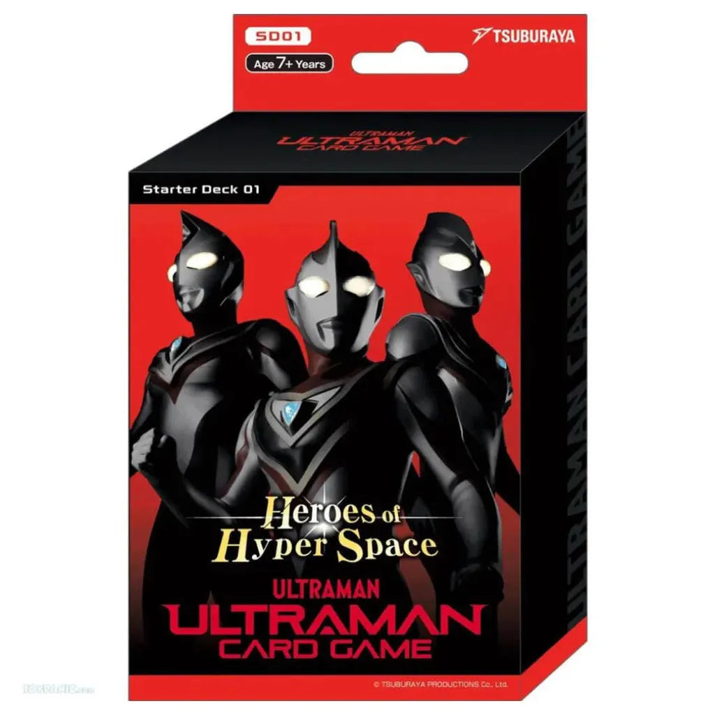 (ENG) ULTRAMAN CARD GAME Starter Deck Vol.01 (Heroes of Hyper Space) [UCG-ENG-SD01]