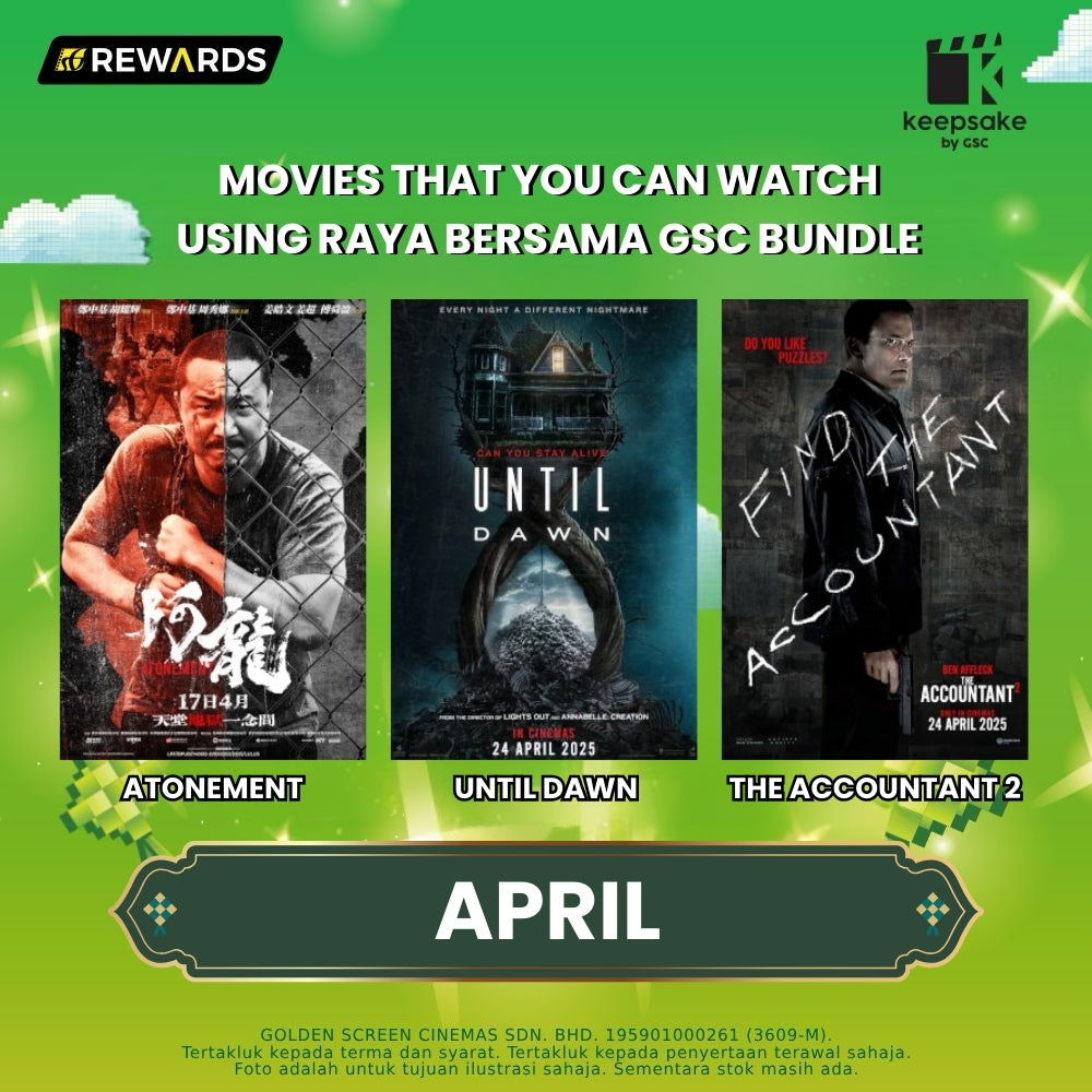 RAYA BERSAMA GSC 4-Tickets Bundle