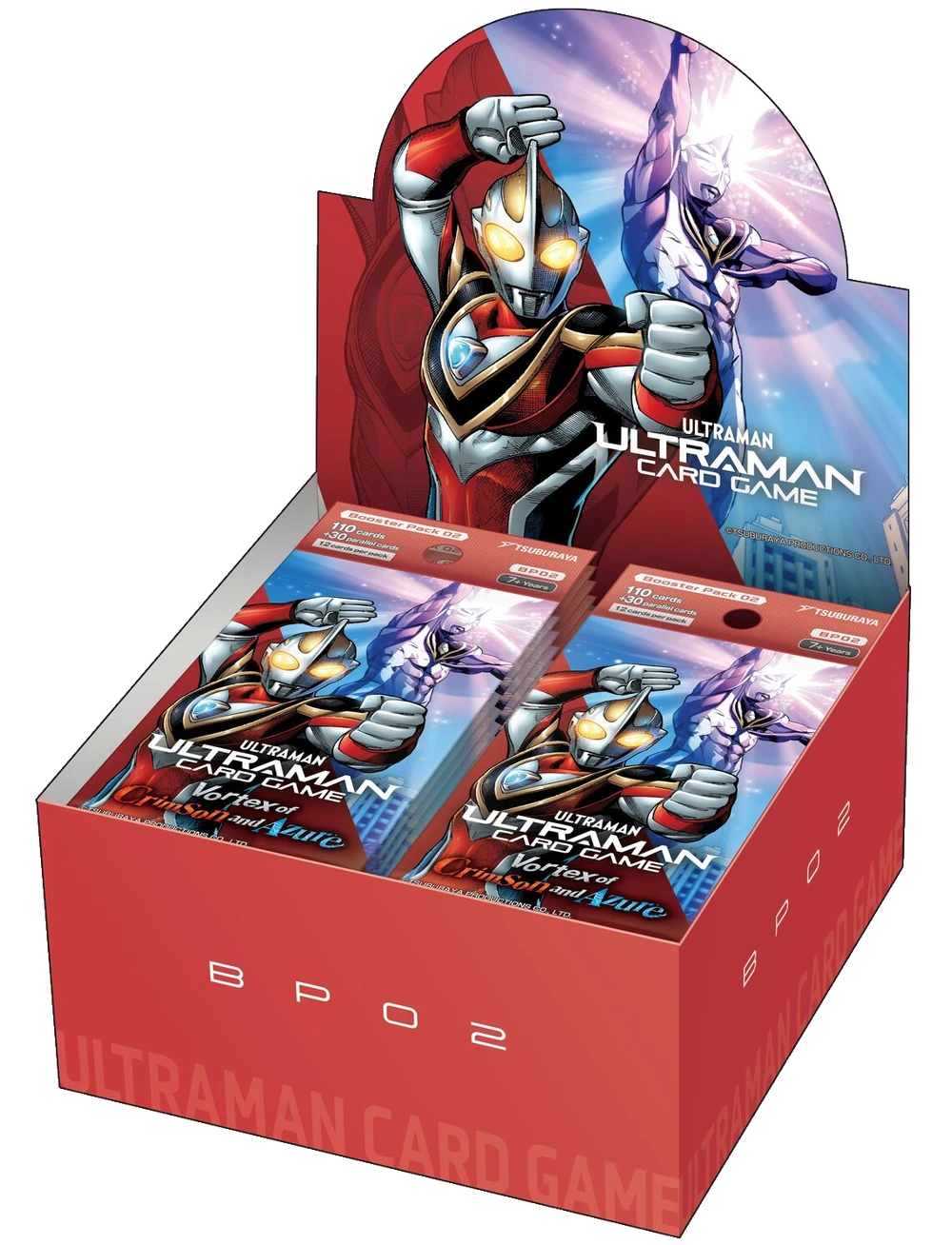 ULTRAMAN CARD GAME Booster Vol.02 (Vortex of Crimson and Azure