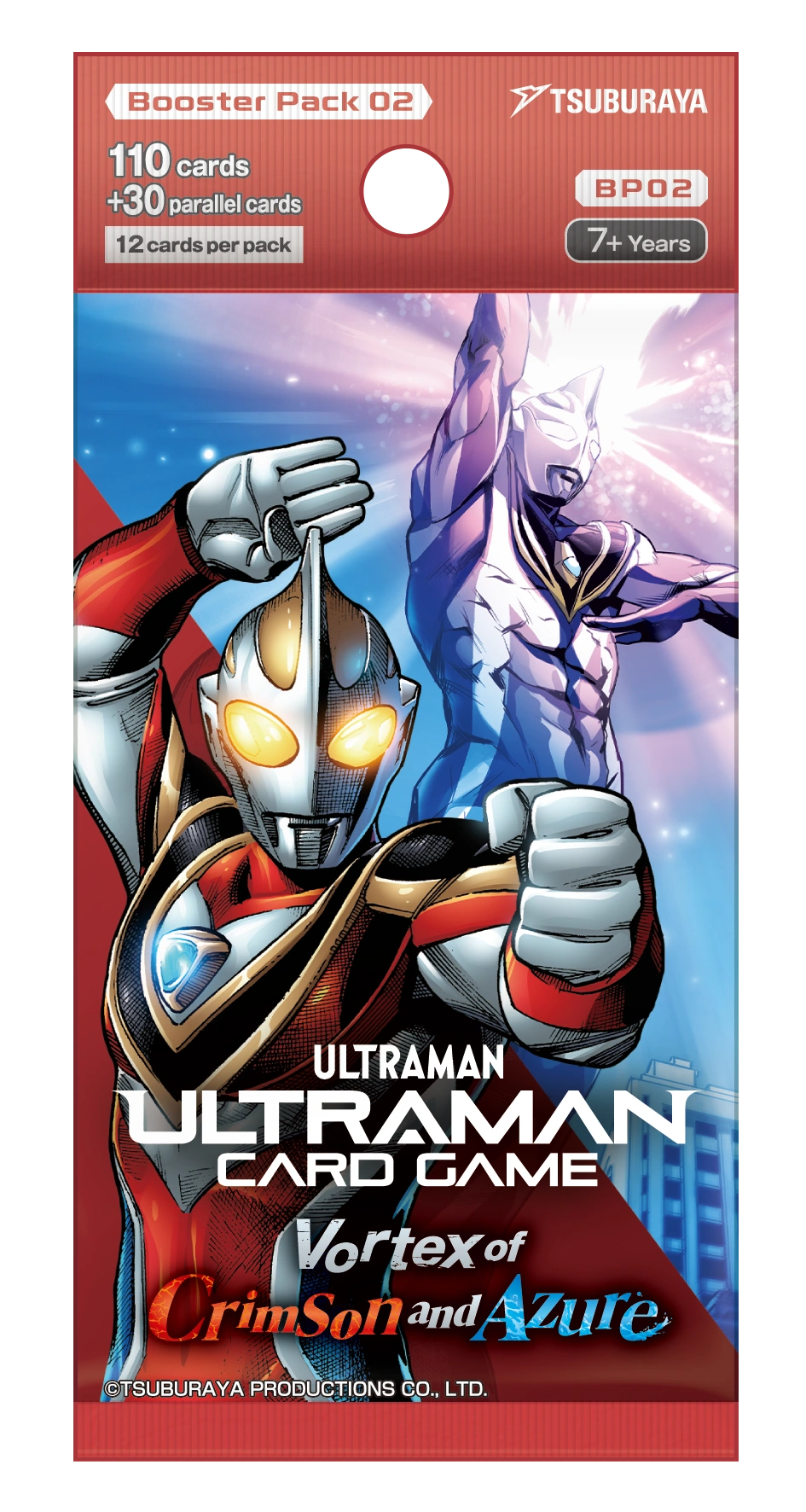 ULTRAMAN CARD GAME Booster Vol.02 (Vortex of Crimson and Azure) [UCG-ENG-BP02]