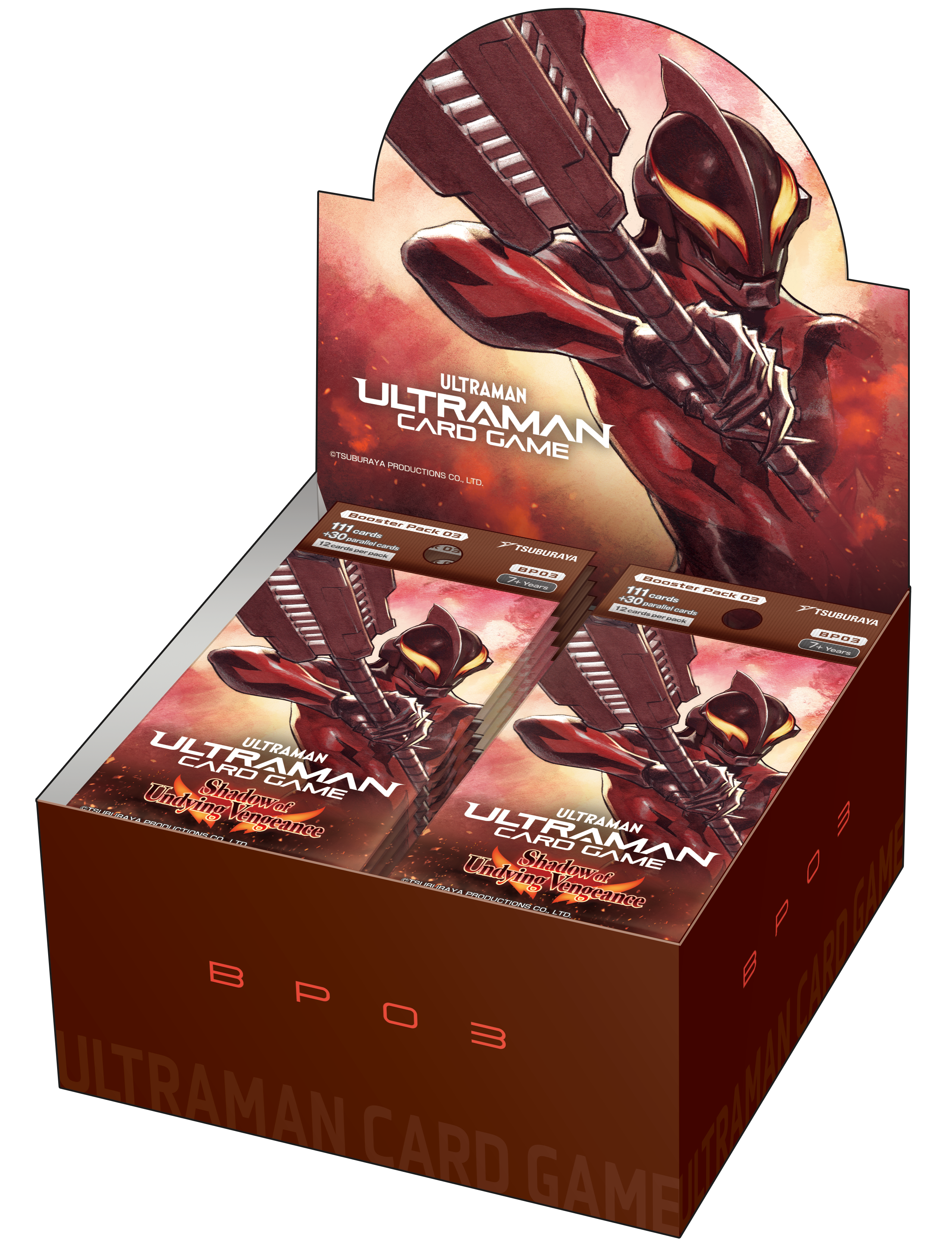 ULTRAMAN CARD GAME Booster Vol.03 (Shadow of Undying Vengeance) KEEPSAKE by GSC ULTRAMAN CARD GAME Booster Vol.03 (Shadow of Undying Vengeance) KEEPSAKE by GSC