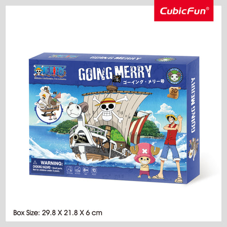 Cubic Fun 3D Puzzle One Piece - Going Merry