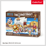 Cubic Fun 3D Puzzle One Piece - Thousand Sunny (Basic Model)