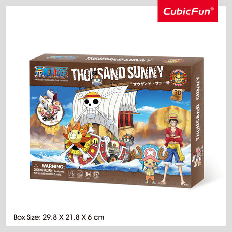 Cubic Fun 3D Puzzle One Piece - Thousand Sunny (Basic Model)