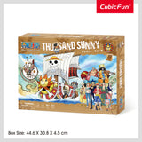 Cubic Fun 3D Puzzle One Piece - Thousand Sunny (Complex Model)