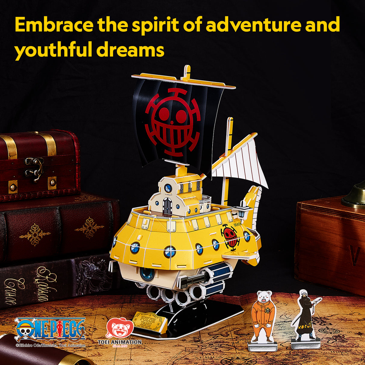 Cubic Fun 3D Puzzle One Piece - Trafalgar-Law's Submarine