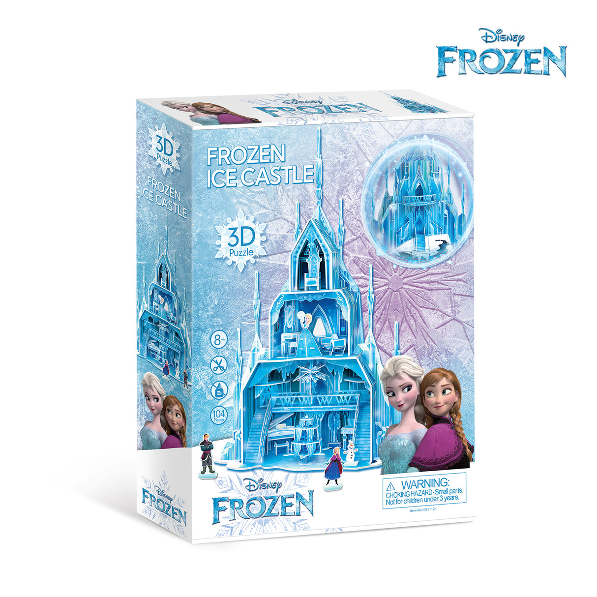 Cubic Fun 3D Puzzle Frozen Ice Castle