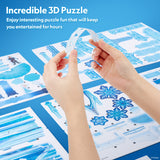 Cubic Fun 3D Puzzle Frozen Ice Castle