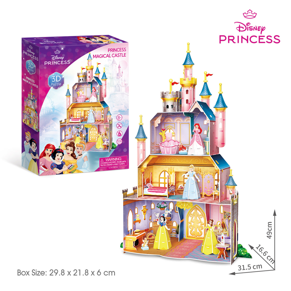 Cubic Fun 3D Puzzle Princess Magical Castle