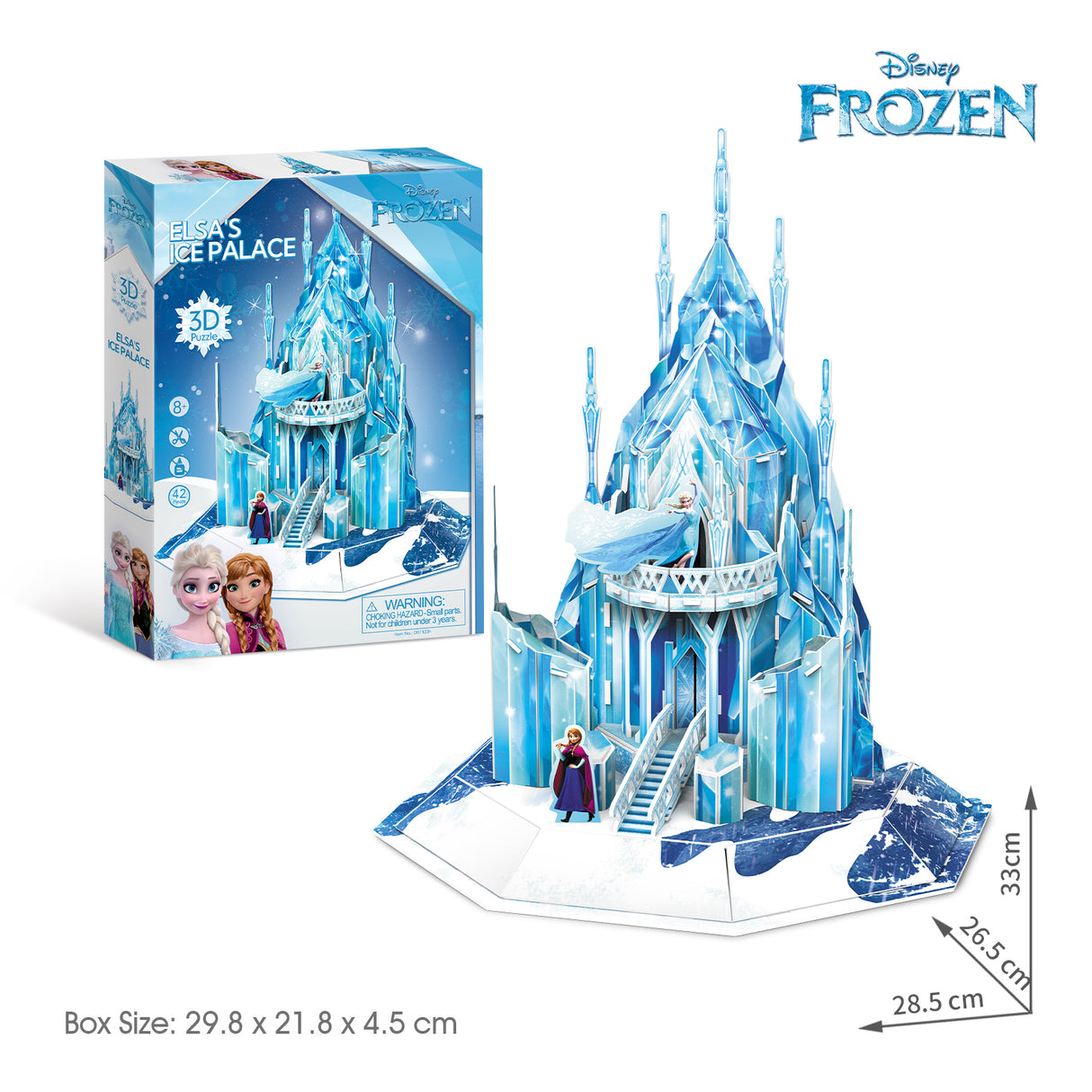 Cubic Fun 3D Puzzle Elsa’s Ice Palace