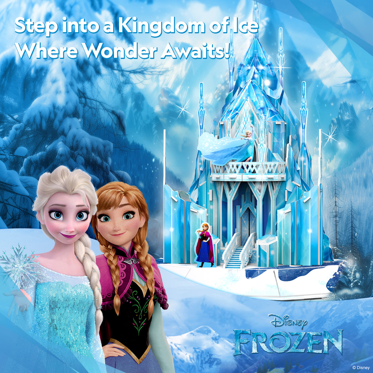 Cubic Fun 3D Puzzle Elsa’s Ice Palace