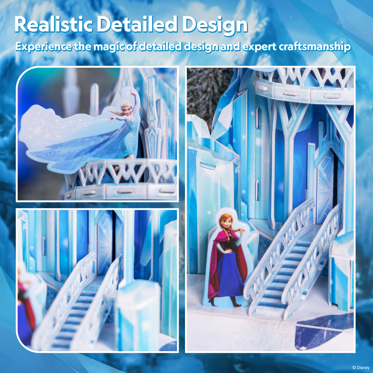 Cubic Fun 3D Puzzle Elsa’s Ice Palace