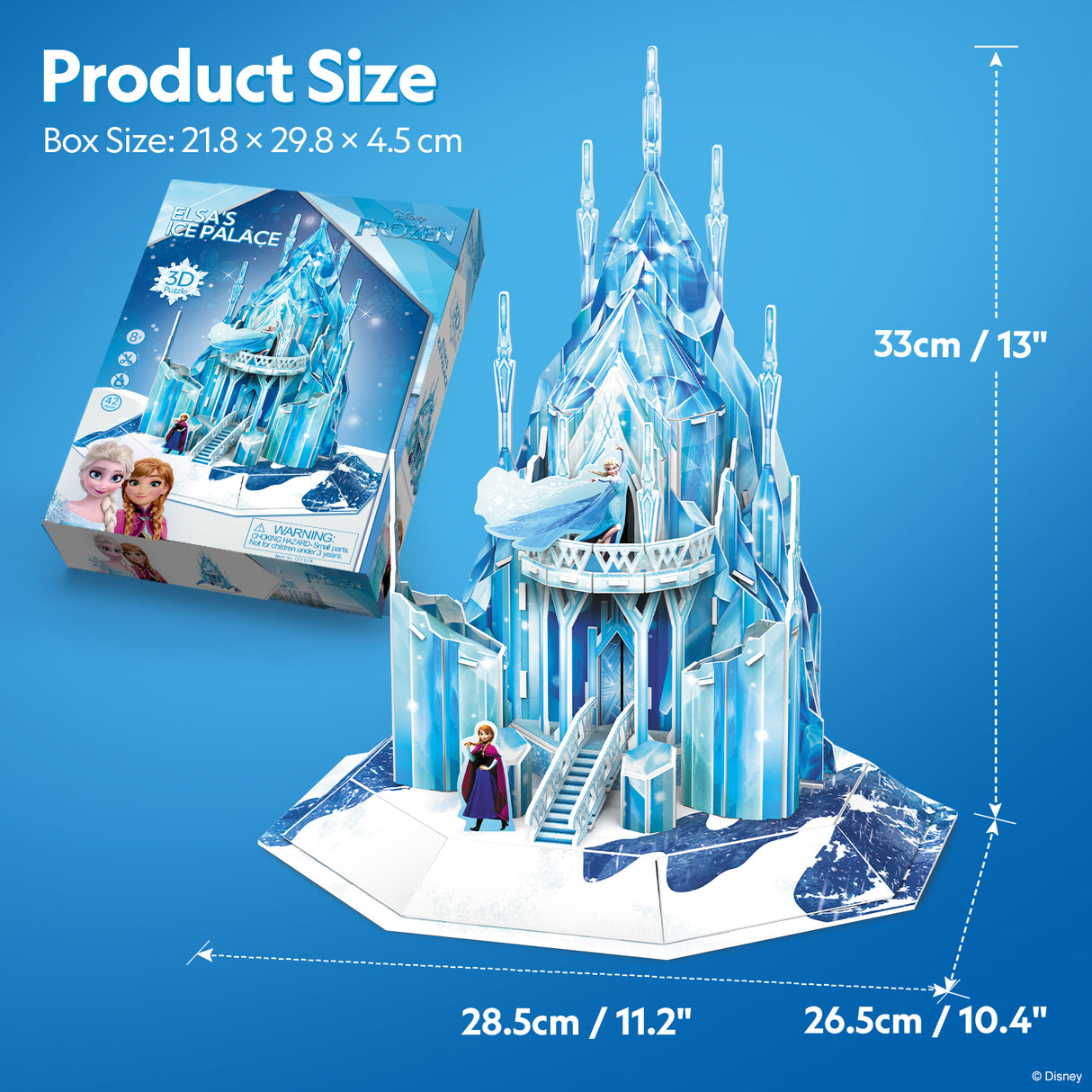 Cubic Fun 3D Puzzle Elsa’s Ice Palace