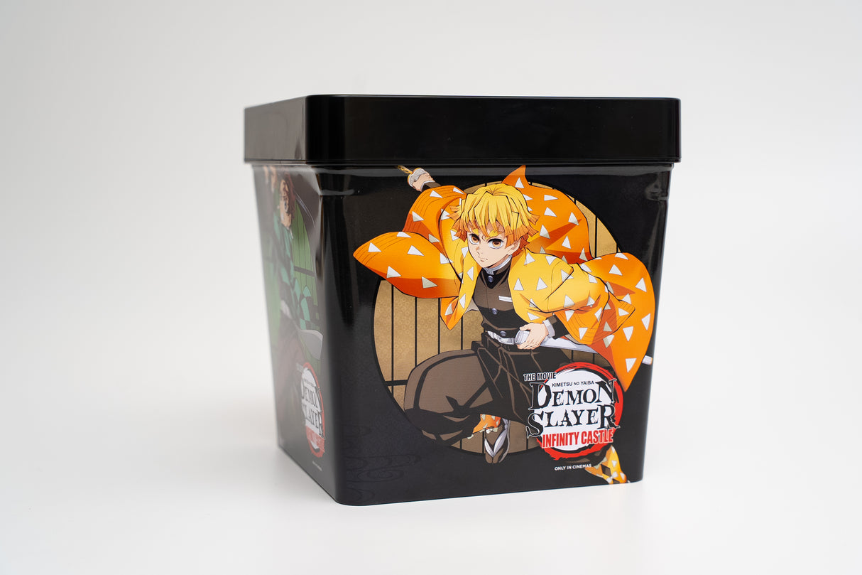 [PRE-ORDER] GSC Exclusive Demon Slayer 130oz Square Popcorn Tin with Infinity LED Lid