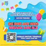 GSC Play Birthday & Movie Party Package (Ejen Ali 2)