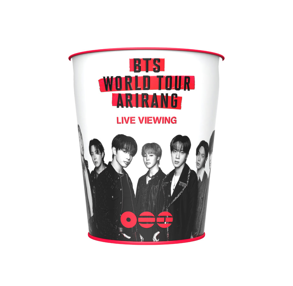GSC Exclusive BTS World Tour Arirang Popcorn Bucket