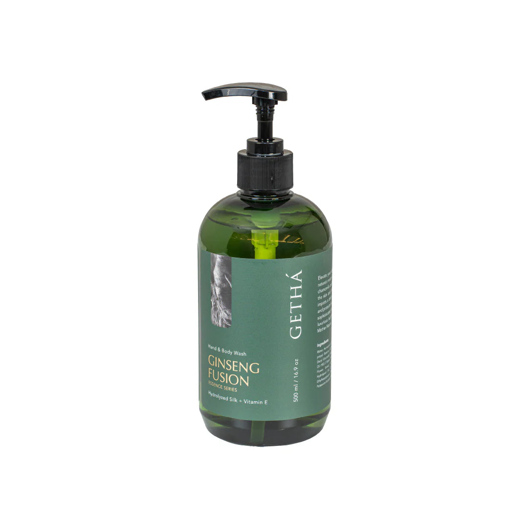 GETHA Hand & Body Wash 500ml - Ginseng Fusion