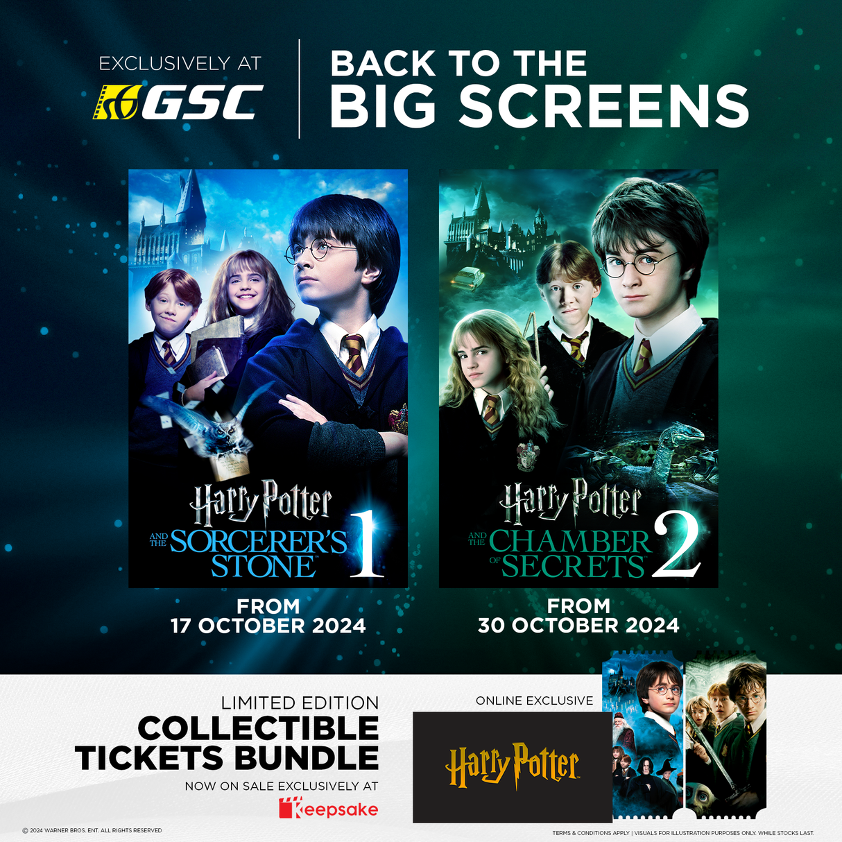 GSC | Harry Potter Ticket Bundle