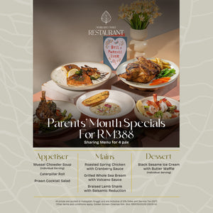 A Toast to Mom & Dad (4 Pax Sharing Menu) at Hokkaido Table, The Exchange TRX