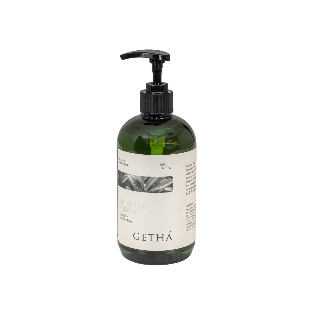 GETHA Hand & Body Wash 500ml - Green Tea Fusion