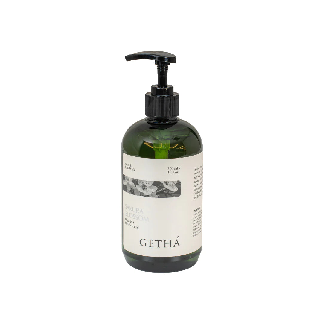 GETHA Hand & Body Wash 500ml - Sakura Blossom