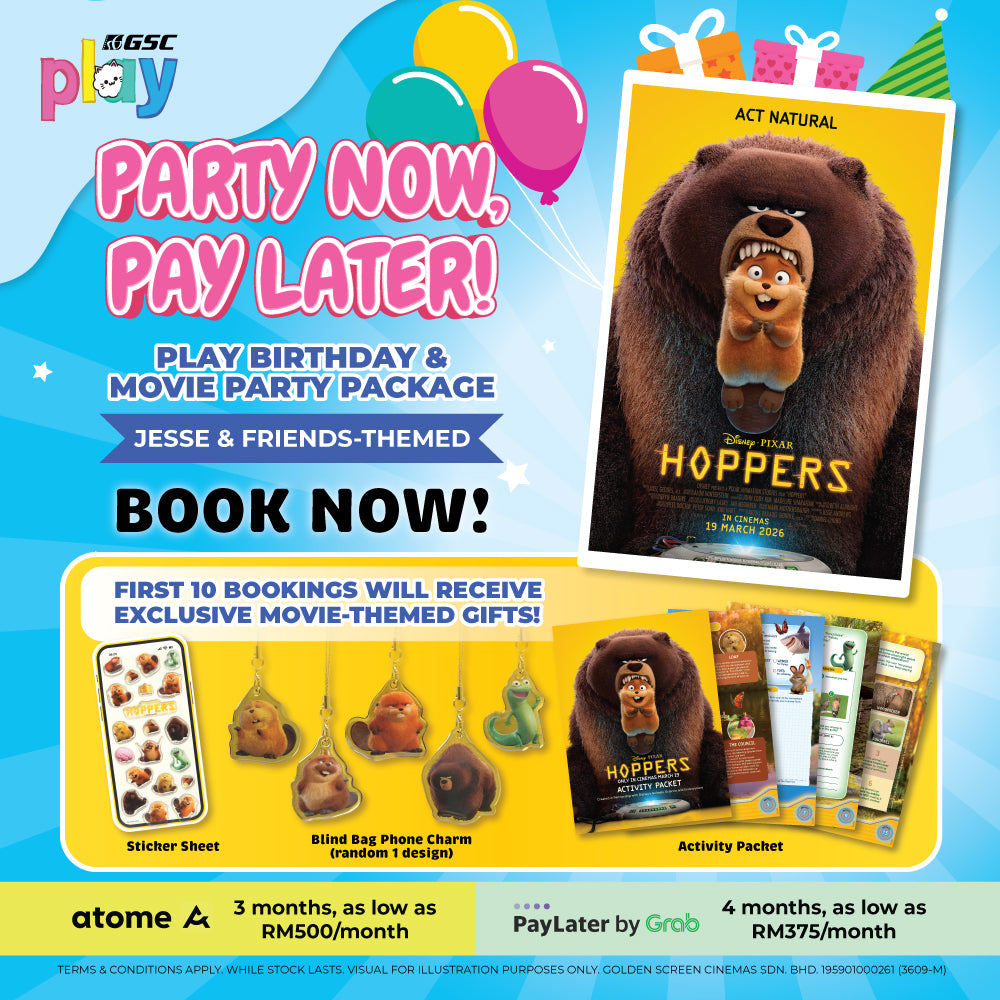 GSC Play Birthday & Movie Party Package (Jesse & Friends Theme)