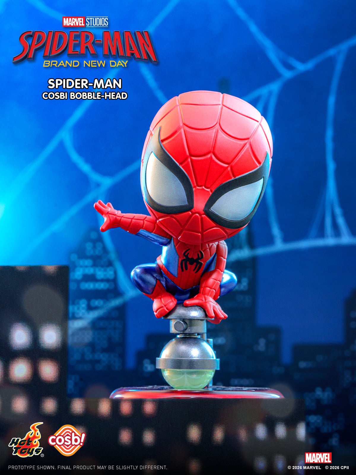 Hot Toys Cosbi Spider-Man Bobble-Head Blind Box (Assorted)