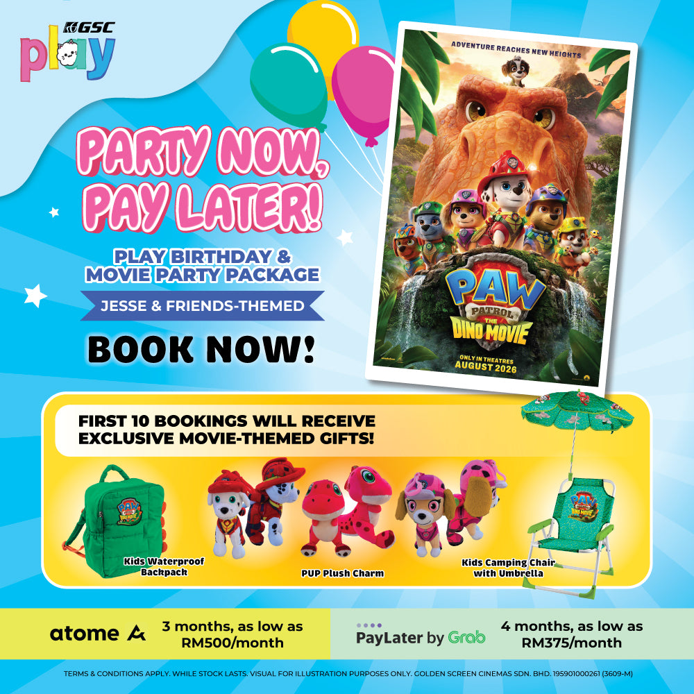 GSC Play Birthday & Movie Party Package (Jesse & Friends Theme)