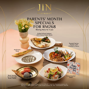 A Toast to Mom & Dad (4 Pax Sharing Menu) at JIN Gastrobar, The Gardens Mall