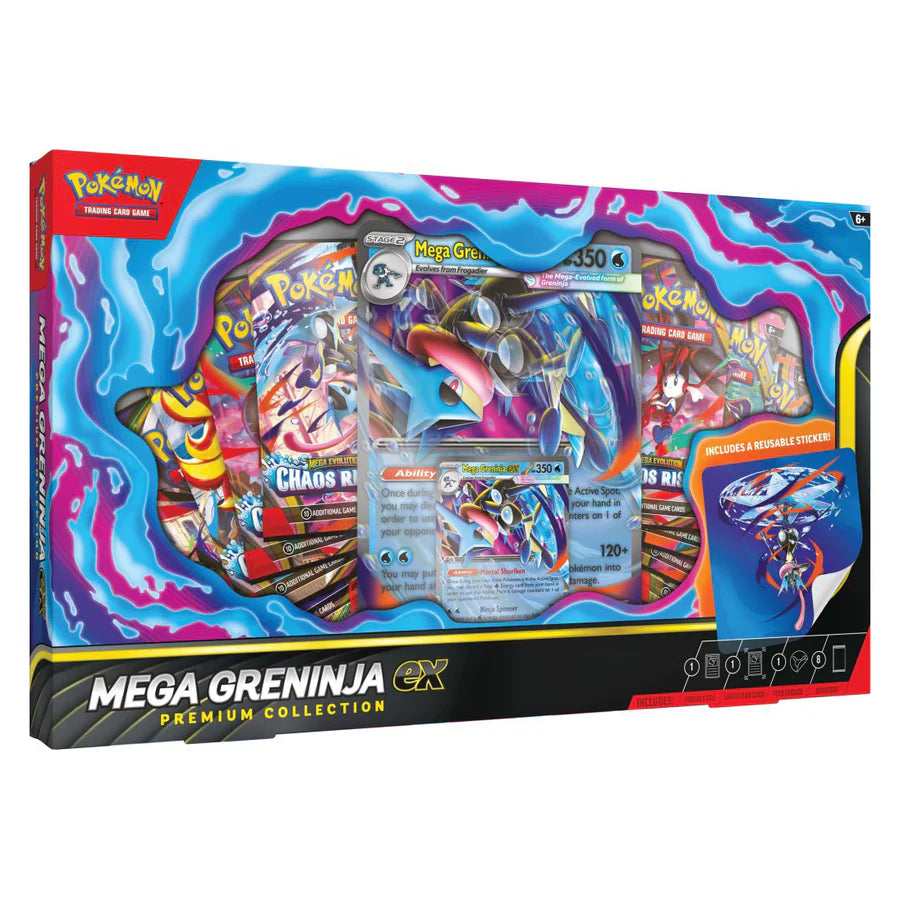 Pokémon TCG: Mega Greninja ex Premium Collection – KEEPSAKE by GSC
