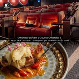 Omakase Bundle: 6-Course Omakase + Maybank Comfort Cabin Pass/Escape Studio (2 Pax)