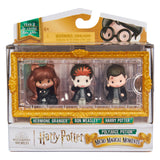 Harry Potter Micro Magical Moments Collectible Year 2 Chamber of Secrets 3 Pack (Harry, Hermione, Ron)