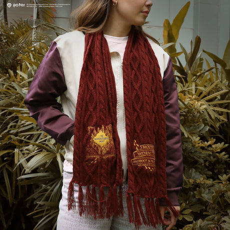 Harry Potter Scarf Marauder's Map