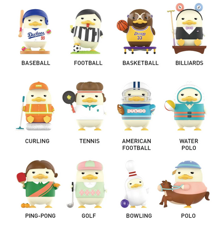 POP MART DUCKOO Ball Club Series