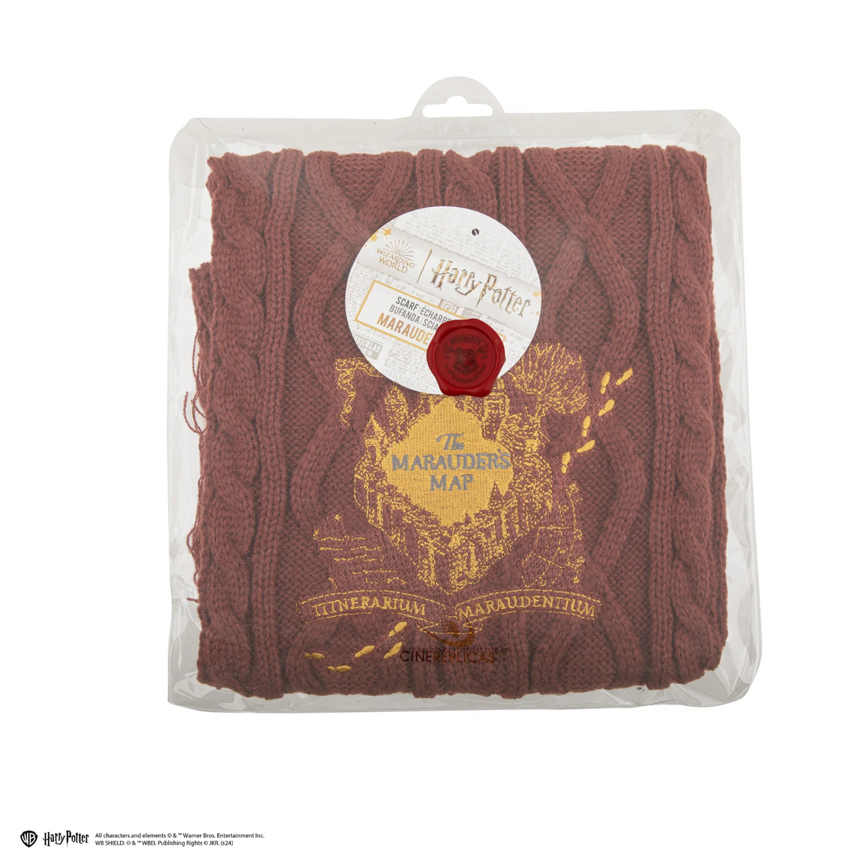 Harry Potter Scarf Marauder's Map