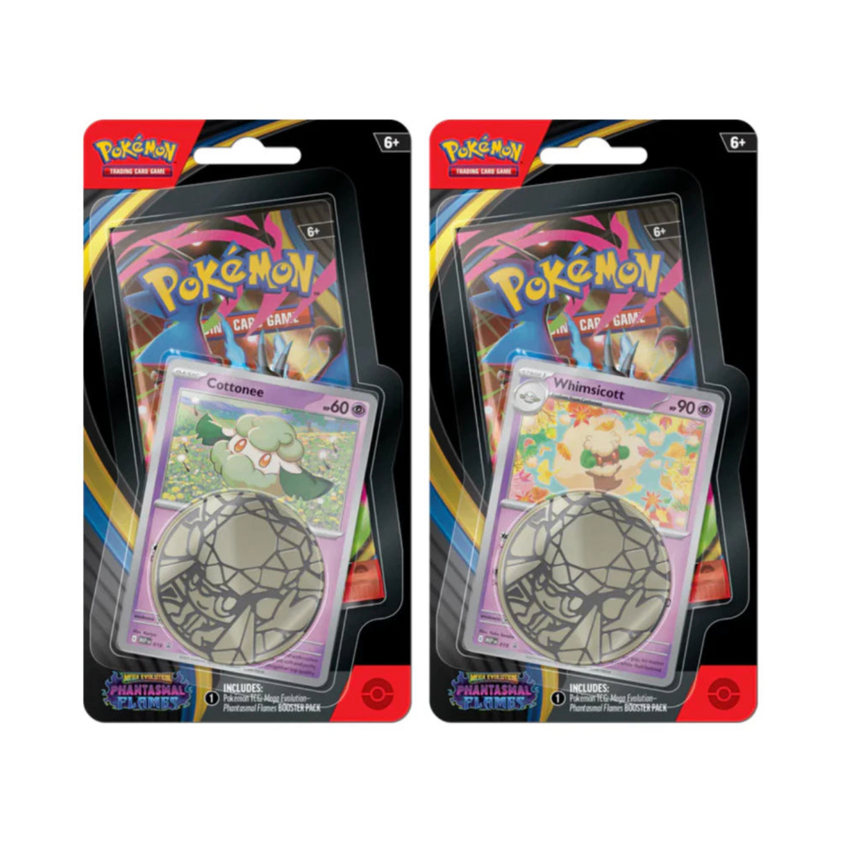 Pokmon TCG: ME02 Phantasmal Flames Checklane Blister KEEPSAKE by GSC Pokmon TCG: ME02 Phantasmal Flames Checklane Blister KEEPSAKE by GSC