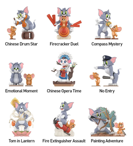POP MART Tom & Jerry: Forbidden Compass Series Figures (Blind Box)