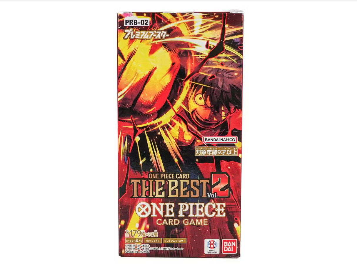 One Piece Card Game: Premium Booster Pack - The Best (PRB-02) - Japanese Version