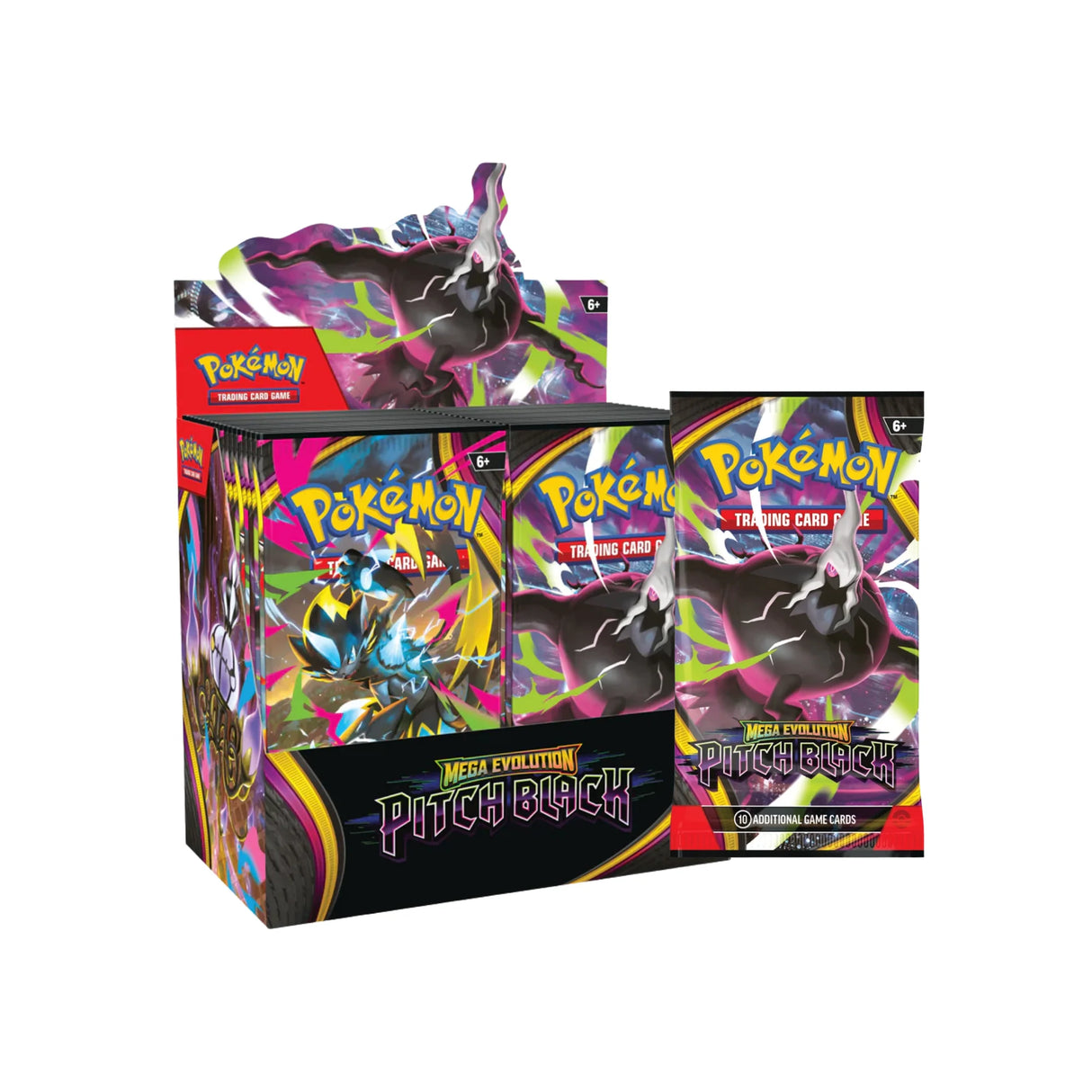 Pokémon TCG: Mega Evolution (ME05) Pitch Black - Booster Display Box
