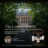 Chef's Table: The Legacy of 1855: A Blind Tasting Journey of Bordeaux Premier Grand Cru Classé