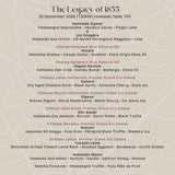 Chef's Table: The Legacy of 1855: A Blind Tasting Journey of Bordeaux Premier Grand Cru Classé