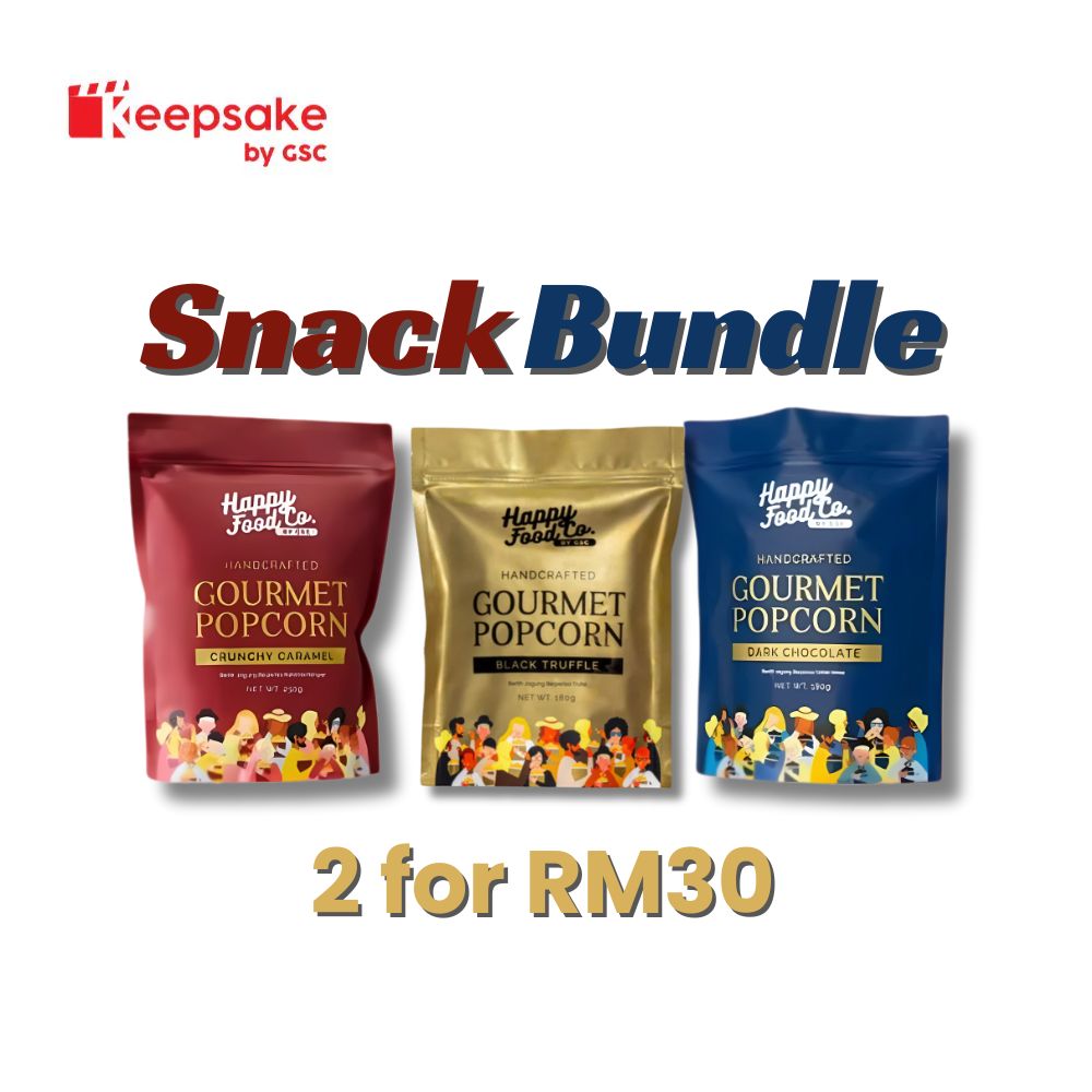 Happy Food Co Gourmet Popcorn Flavours (Twin Pack)