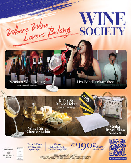 Wine Society 2026 at Hokkaido Table, The Exchange TRX