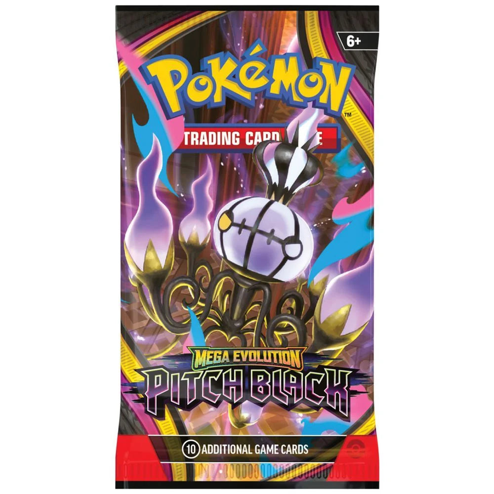 Pokémon TCG: Mega Evolution (ME05) Pitch Black - 3X Booster Packs