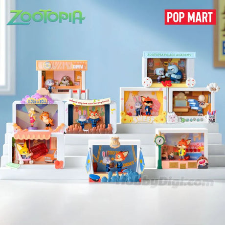POP MART Zootopia Highlight Moment Series Scene Sets