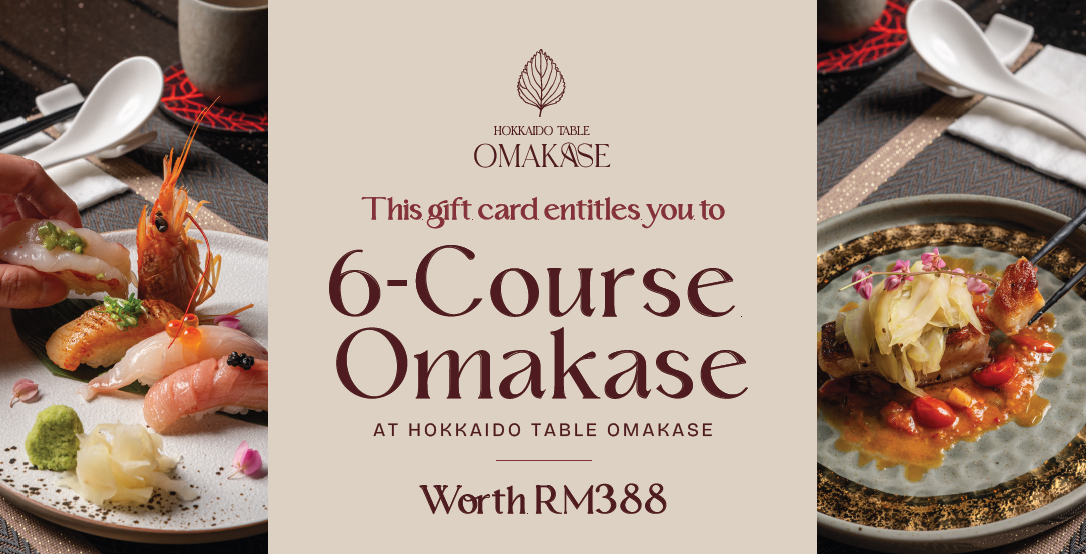 6-Course Omakase at Hokkaido Table, The Exchange TRX Voucher